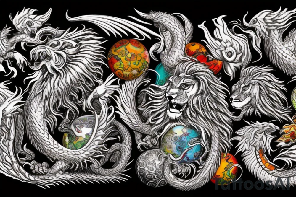 vertical
dragon and lion
lions mane
dragon wings
Dragons claws
pegasus
abstract negative space
divinely illuminated
full colour
dark
shaaman with snowglobe
descending
trippy
drugs tattoo idea