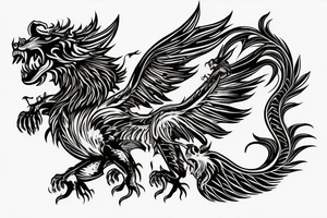 vertical
dragon and lion
lions mane
dragon wings
Dragons claws
pegasus
abstract negative space
divinely illuminated
dark
shaaman with snowglobe
trippy
drugs
running tattoo idea
