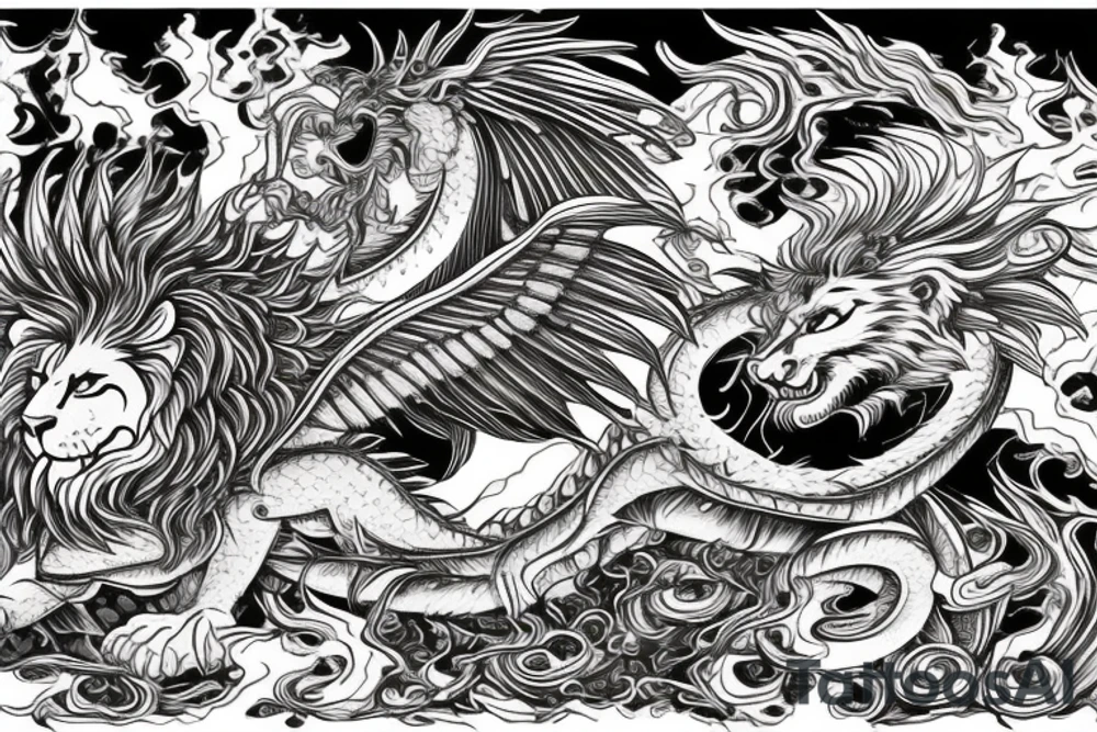 vertical
dragon and lion
lions mane
dragon wings
Dragons claws
pegasus
abstract negative space
divinely illuminated
dark
shaaman with snowglobe
trippy
drugs
running tattoo idea