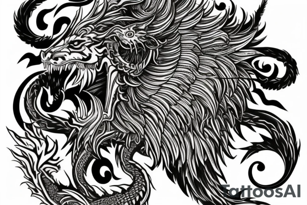 vertical
dragon and lion
lions mane
dragon wings
Dragons claws
pegasus
abstract negative space
divinely illuminated
dark
shaaman with snowglobe
trippy
drugs
running tattoo idea