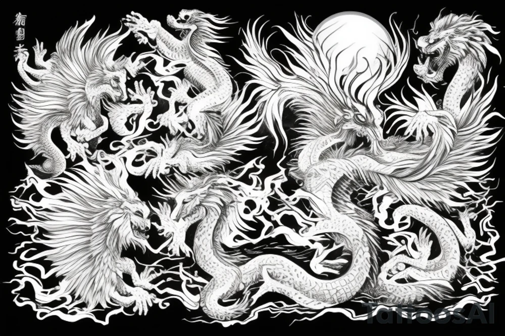 vertical
dragon and lion
lions mane
dragon wings
Dragons claws
pegasus
abstract negative space
divinely illuminated
dark
shaaman with snowglobe
trippy
drugs
running tattoo idea