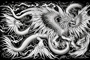 vertical
dragon and lion
lions mane
dragon wings
Dragons claws
pegasus
abstract negative space
divinely illuminated
dark
shaaman with snowglobe
trippy
drugs
running tattoo idea