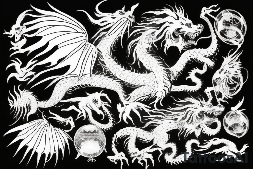 vertical
dragon and lion
lions mane
dragon wings
Dragons claws
pegasus
abstract negative space
divinely illuminated
dark
shaaman with snowglobe
trippy
drugs
running tattoo idea