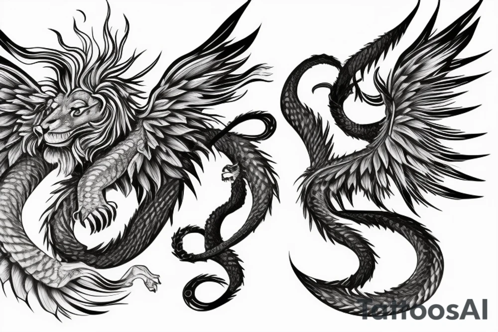 vertical
dragon and lion
lions mane
dragon wings
Dragons claws
pegasus
abstract negative space
divinely illuminated
dark
shaaman with snowglobe
trippy
drugs
running tattoo idea