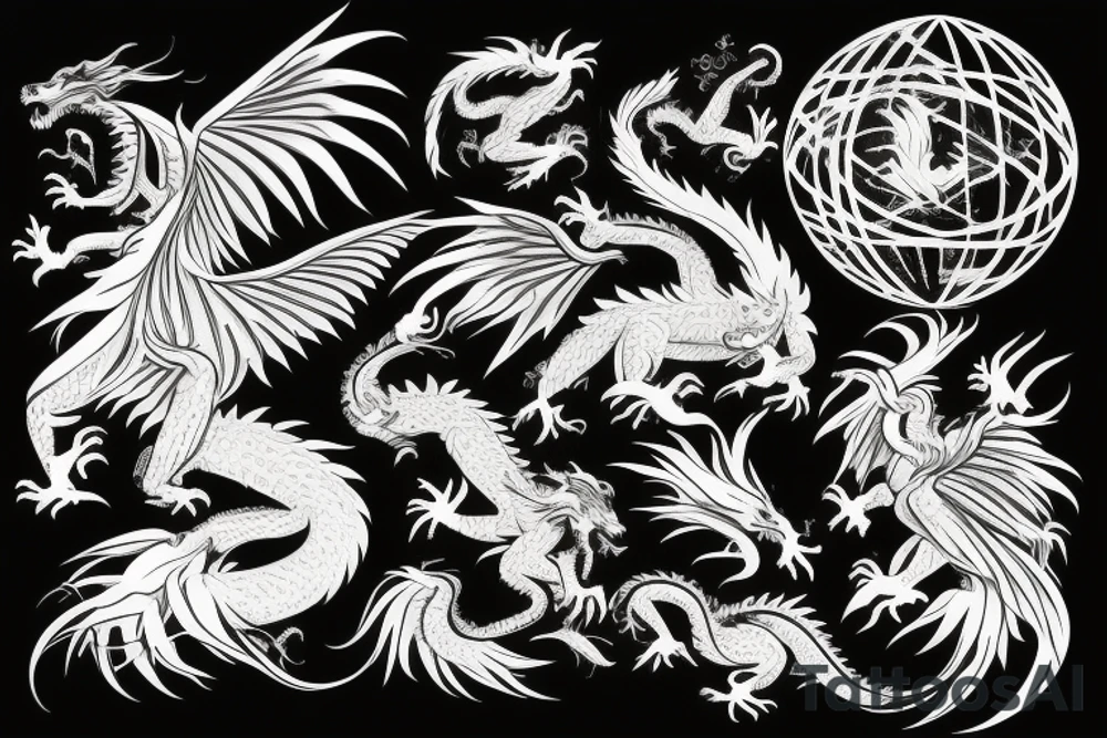 vertical
dragon and lion
lions mane
dragon wings
Dragons claws
pegasus
abstract negative space
divinely illuminated
dark
shaaman with snowglobe
trippy
drugs
running tattoo idea