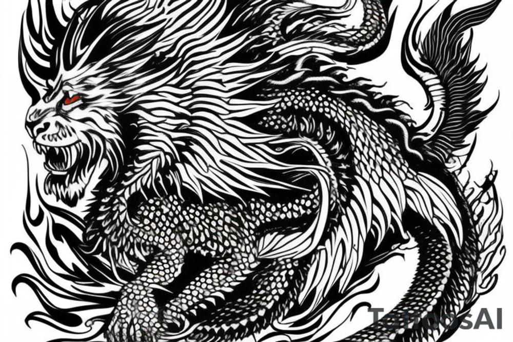 vertical
dragon and lion
lions mane
dragon wings
Dragons claws
pegasus
abstract negative space
divinely illuminated
dark
shaaman with snowglobe
trippy
drugs tattoo idea