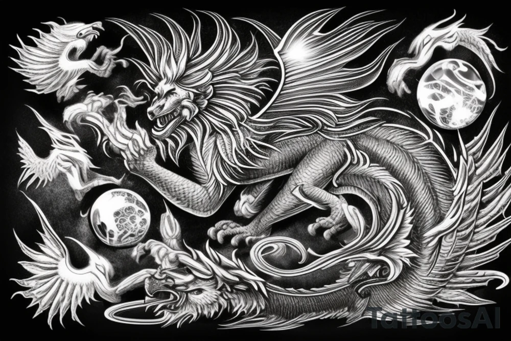 vertical
dragon and lion
lions mane
dragon wings
Dragons claws
pegasus
abstract negative space
divinely illuminated
dark
shaaman with snowglobe
trippy
drugs tattoo idea