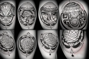 dark
hallucinogenic
Fortune teller
Chrystal ball tattoo idea