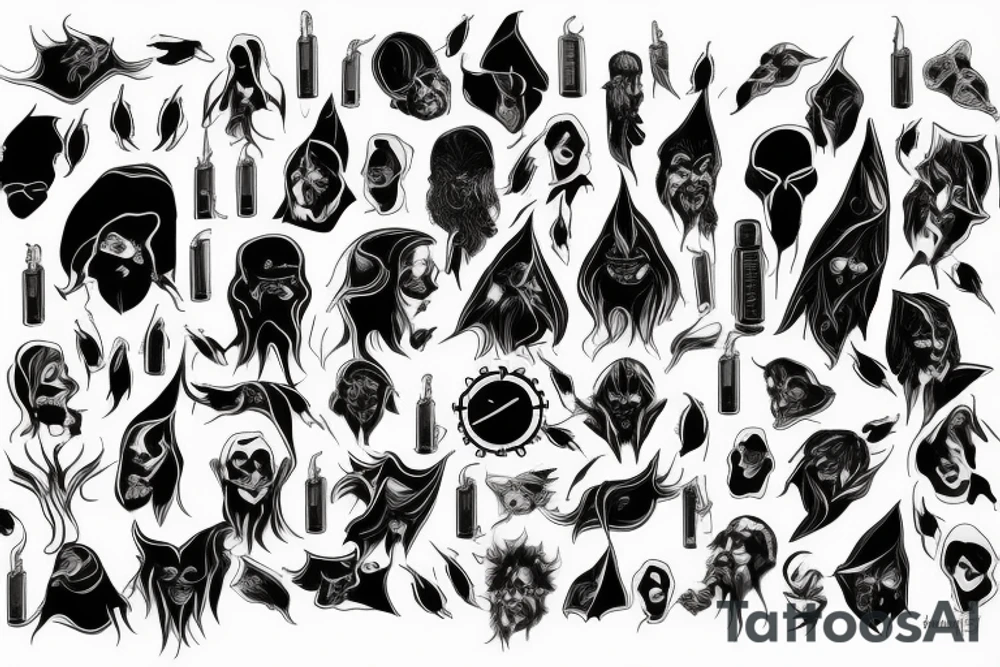 dark
wizard
electric tattoo idea