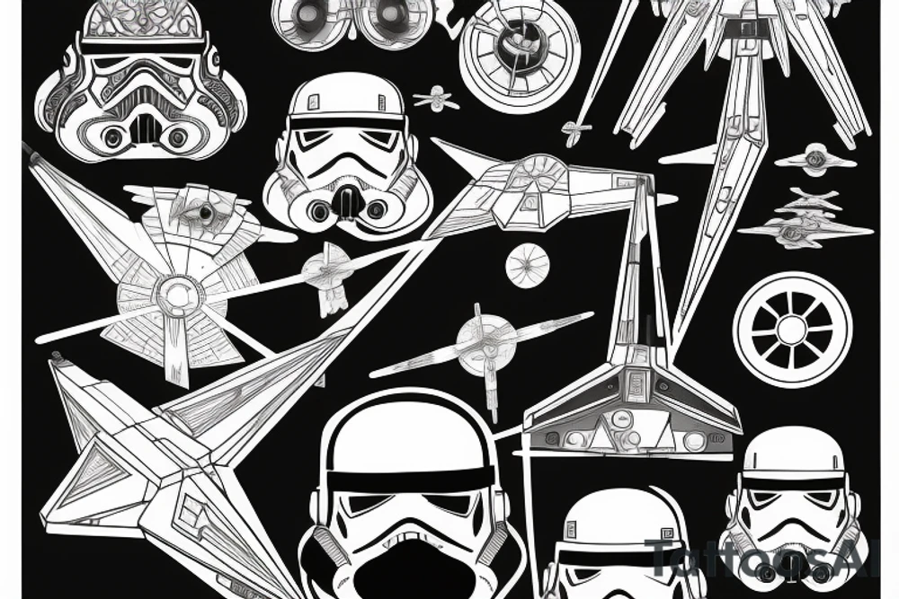 x-wing
star wars
laser tattoo idea