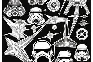 x-wing
star wars
laser tattoo idea
