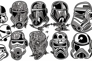 x-wing
star wars tattoo idea