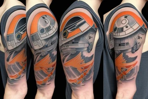 x-wing
star wars tattoo idea