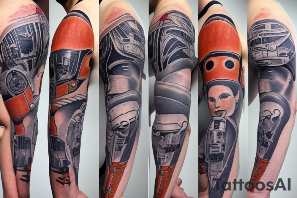 x-wing
star wars tattoo idea