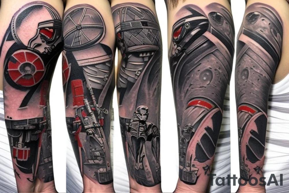 x-wing
star wars tattoo idea