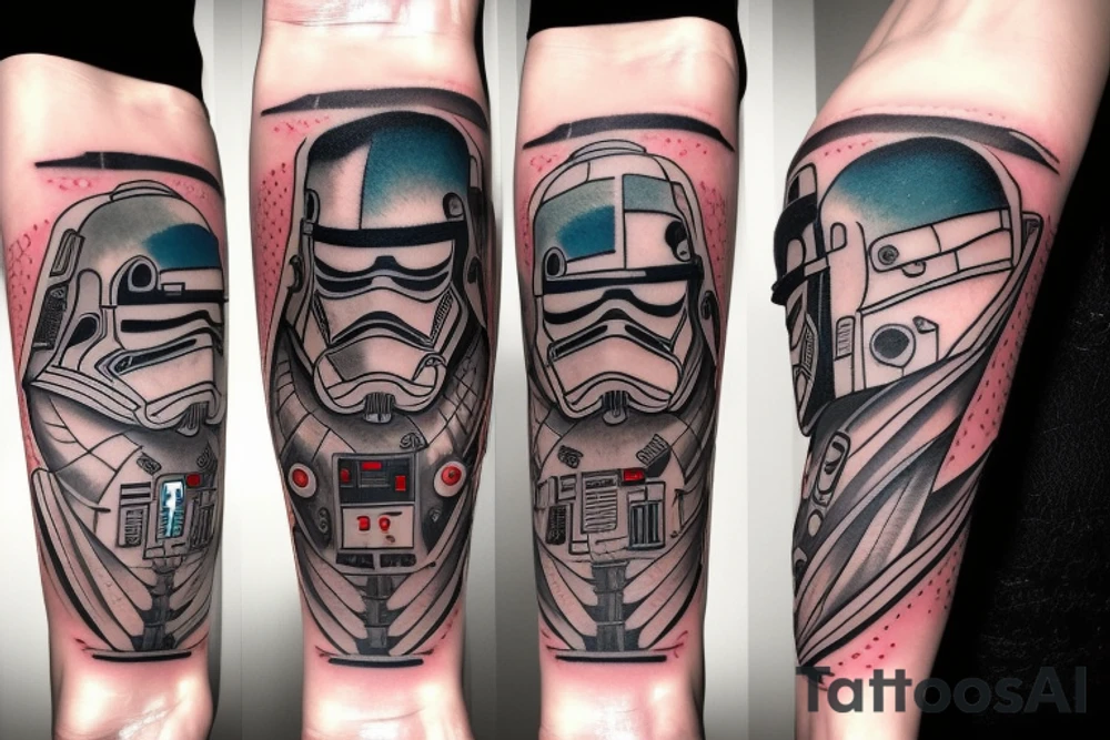 x-wing
star wars tattoo idea
