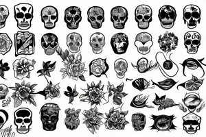 the number 4 tattoo idea
