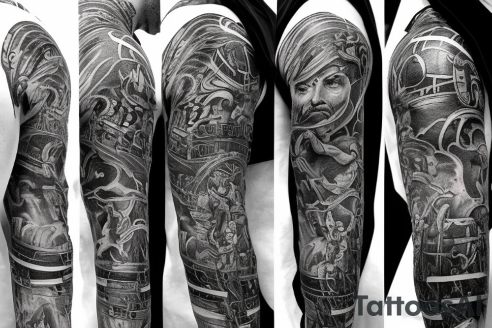 Syfy, for man, on shoulder tattoo idea