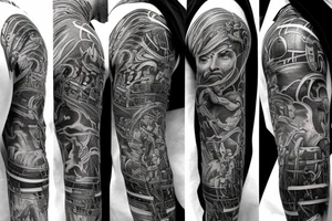 Syfy, for man, on shoulder tattoo idea