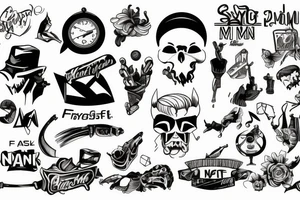 Syfy, for man, on shoulder tattoo idea