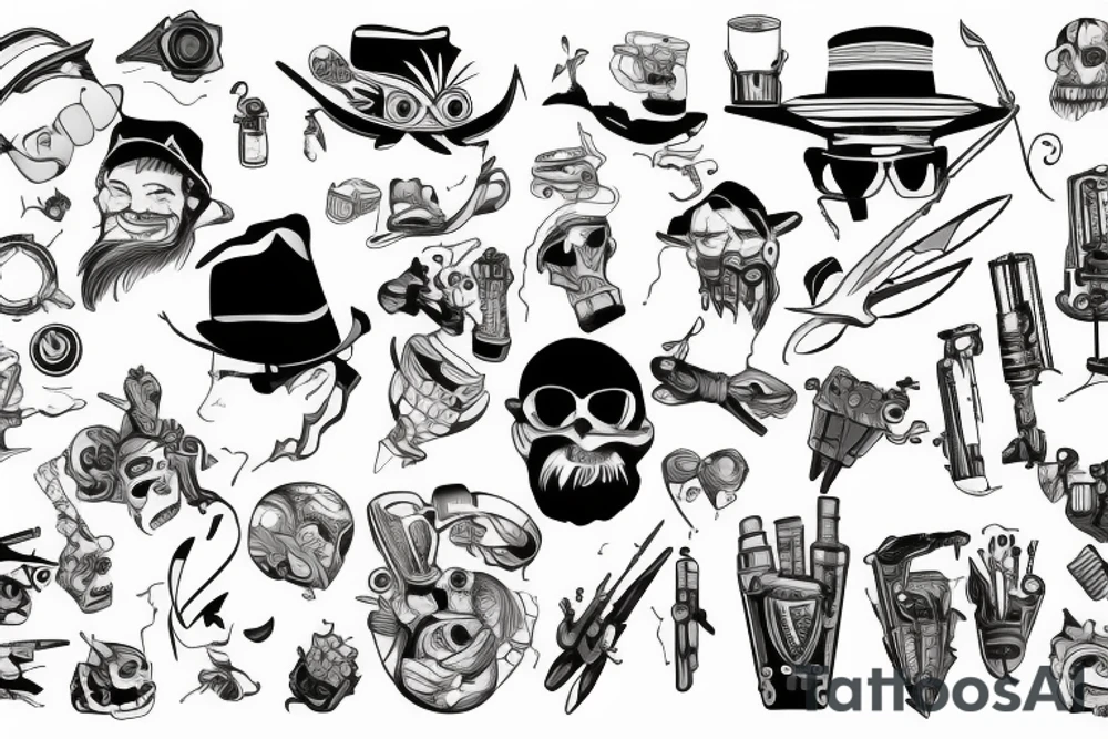 Syfy, for man, on shoulder tattoo idea