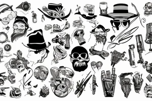 Syfy, for man, on shoulder tattoo idea