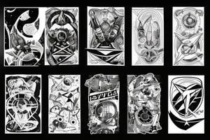 Syfy, for man, space, star ship, star trek tattoo idea