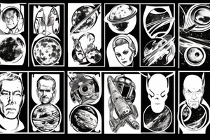 Syfy, space, star trek, for man, galaxy tattoo idea