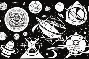 Syfy, space, for man, galaxy tattoo idea