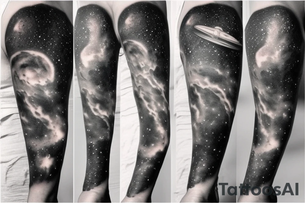 Syfy, space, for man, galaxy tattoo idea
