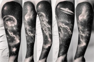 Syfy, space, for man, galaxy tattoo idea