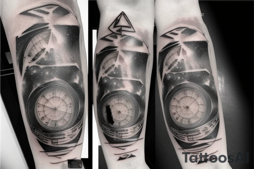 Syfy, space, for man, galaxy tattoo idea