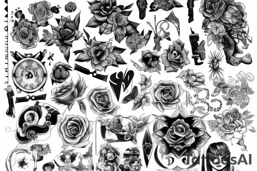 Number 357 tattoo idea