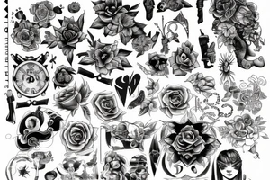 Number 357 tattoo idea