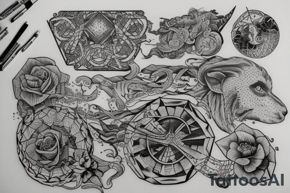 dolorean tattoo idea