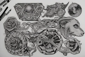 dolorean tattoo idea