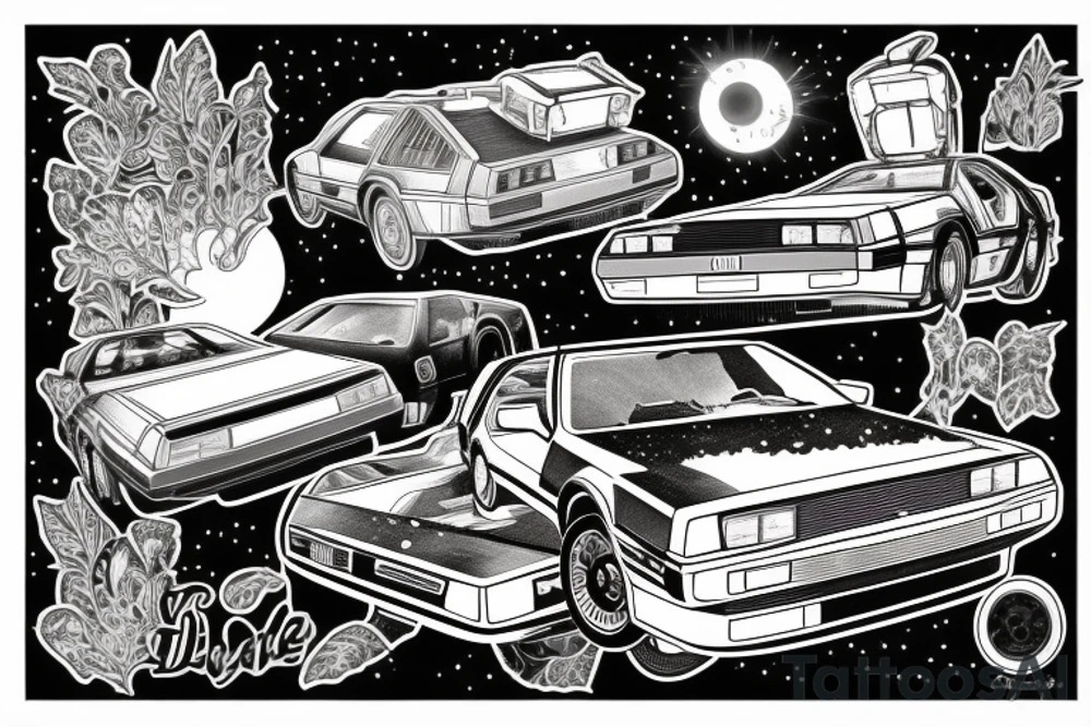 Delorean tattoo idea