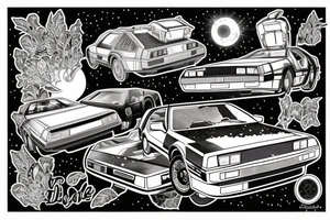 Delorean tattoo idea