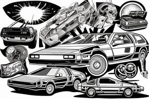 Delorean tattoo idea