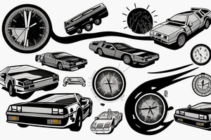 Delorean tattoo idea