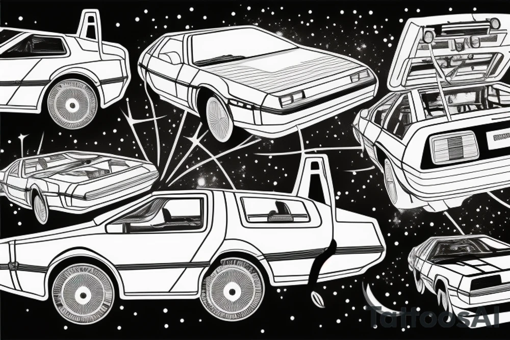 Delorean tattoo idea