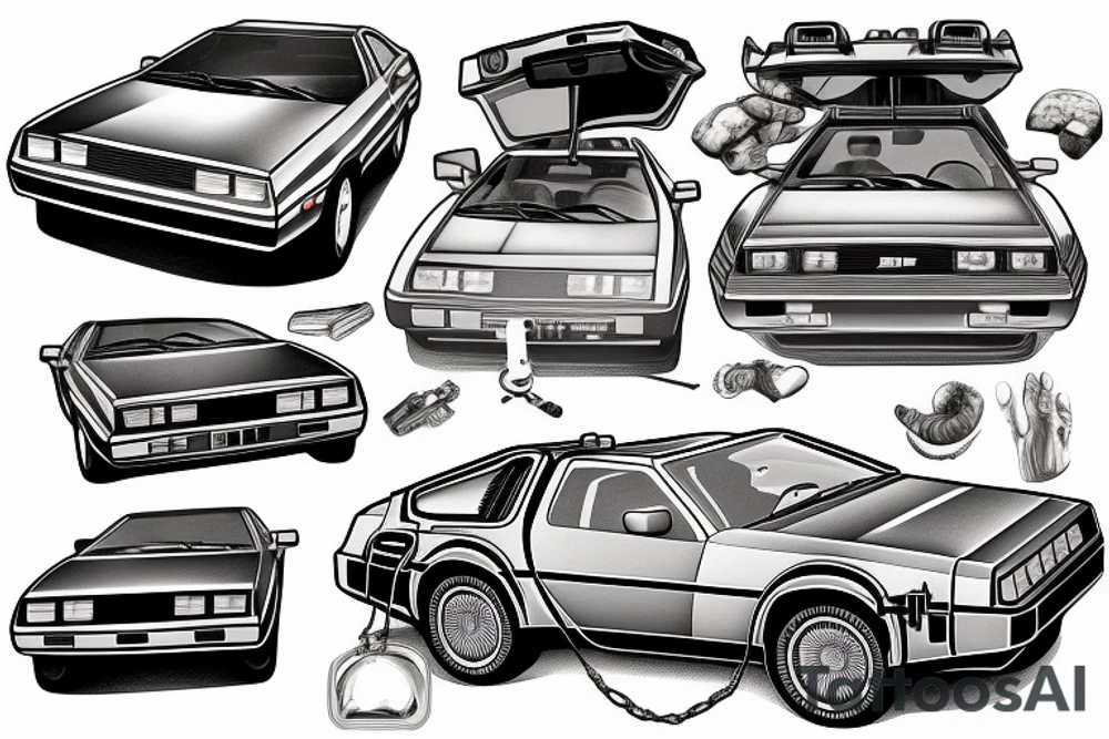 Delorean tattoo idea