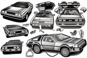 Delorean tattoo idea