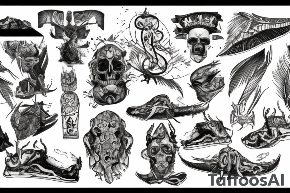 ben freeriding on lucas's tattoo idea