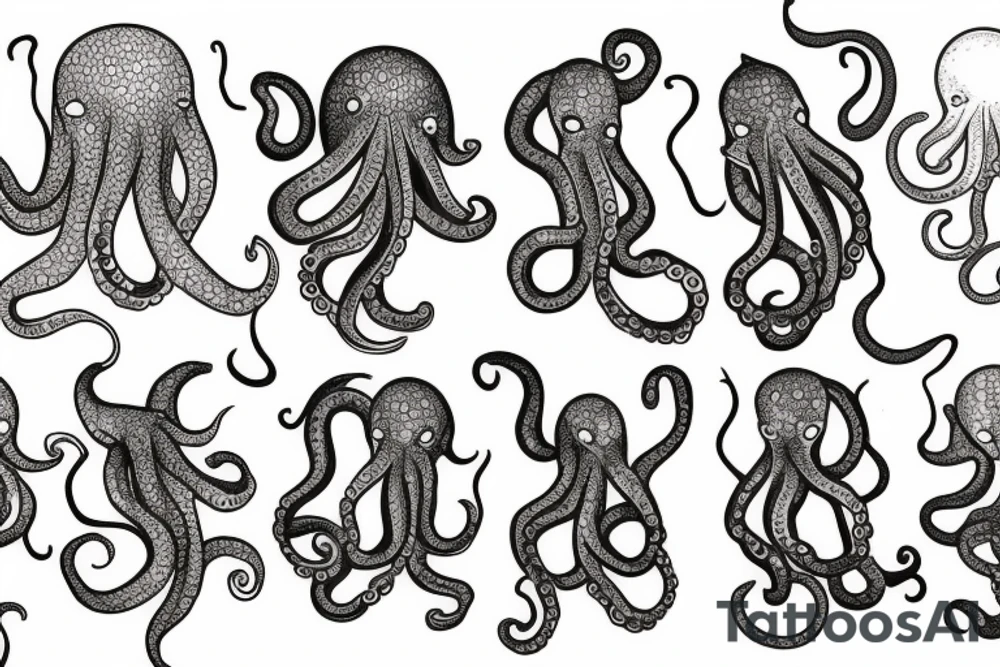 Octopus tattoo idea