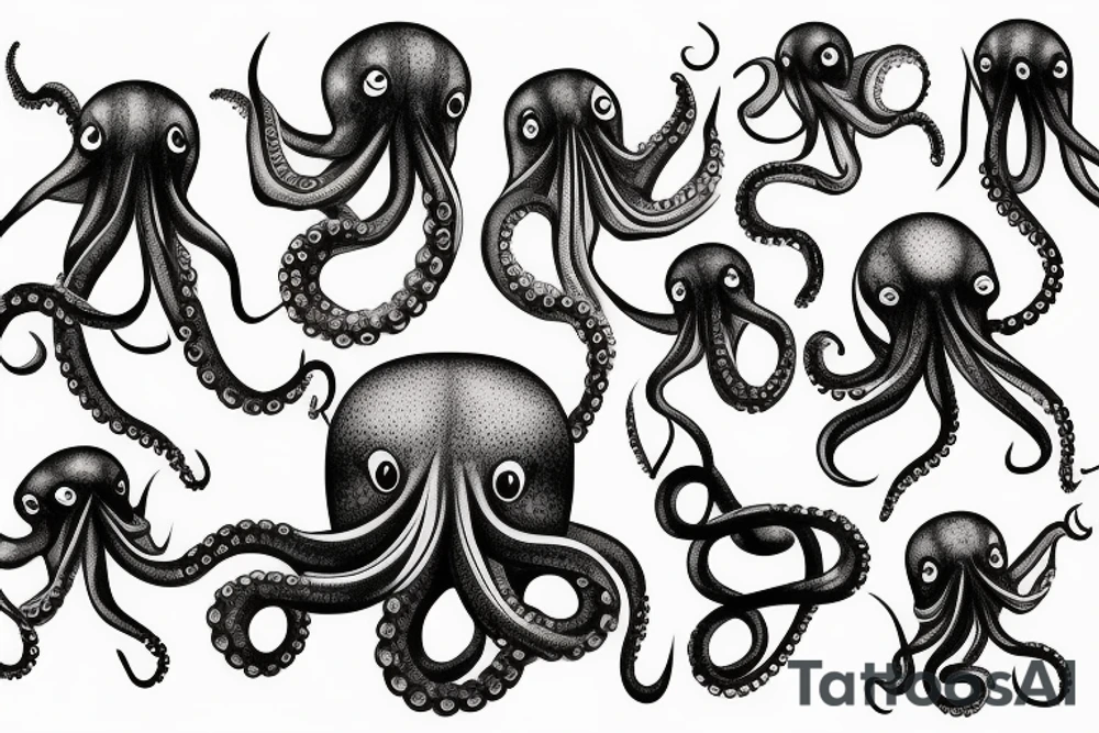 Octopus tattoo idea
