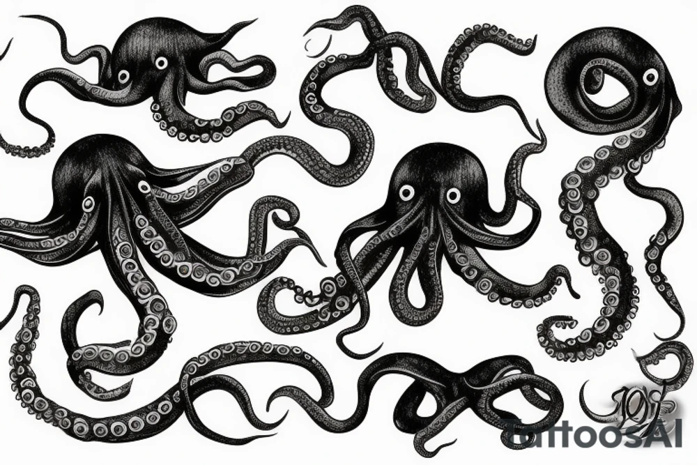 Octopus tattoo idea