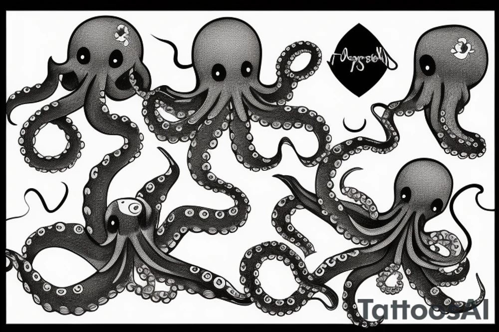 Octopus tattoo idea