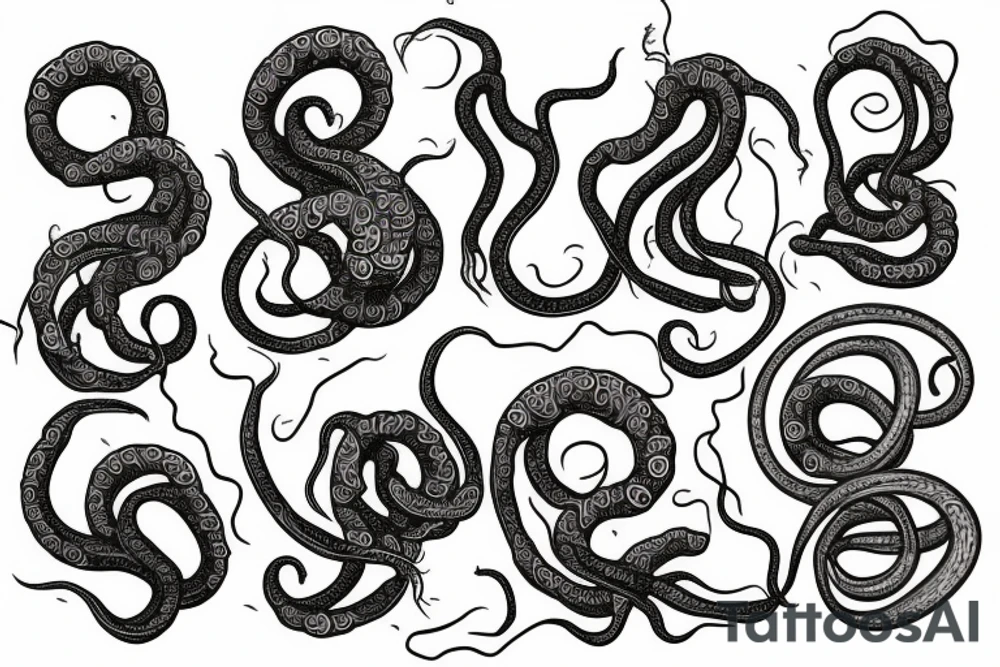 Tentacles tattoo idea