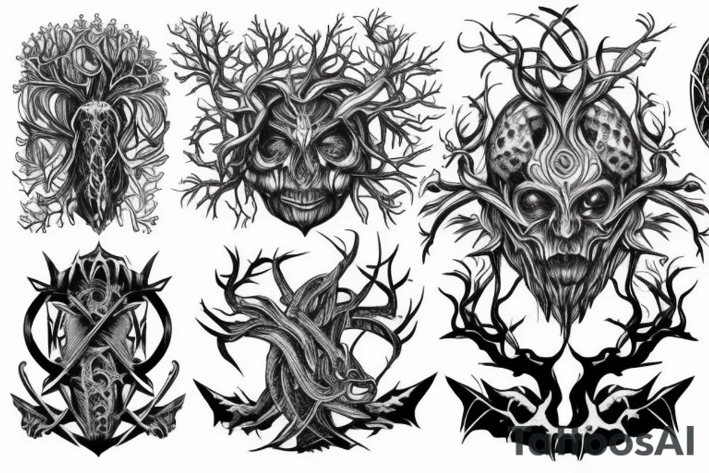 the yggdrasil world tree tattoo idea